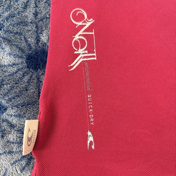 O'Neill Red Graphic Athletic Short Sleeve Tee - Picture 6 of 7